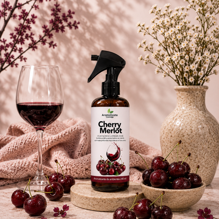 CHERRY MERLOT Aromatizante de 240 ml